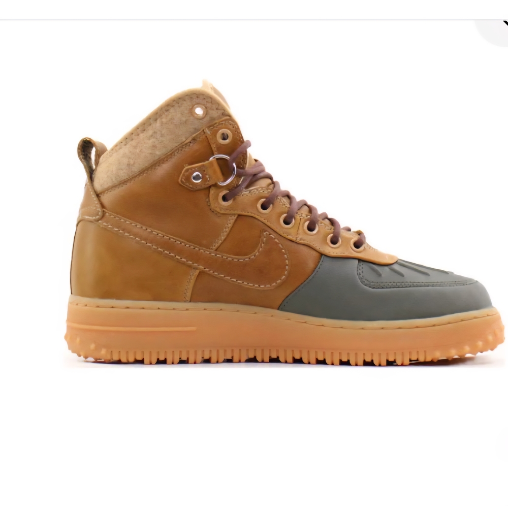 Nike Air Force 1 High Duckboot " Beaxh Tree" - Picture 2 of 9